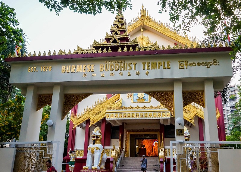 Chùa Phật Giáo Miến Điện (Burmese Buddhist Temple) Singapore