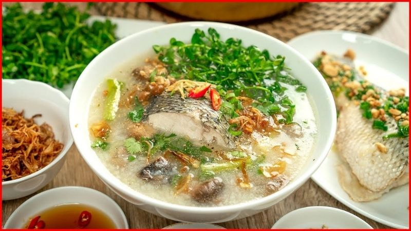Cháo canh cá lóc - Bữa sáng nổi tiếng Quảng Bình
