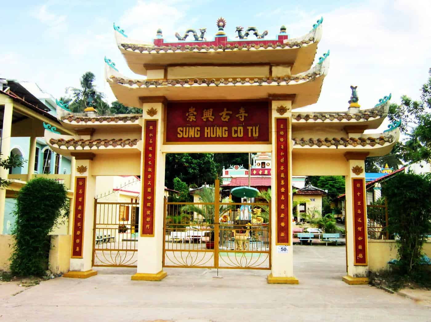 Ngôi chùa cổ Sùng Hưng - Phú Quốc