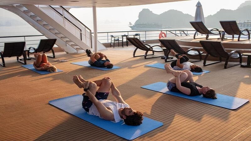 Thư giãn cơ thể với Yoga