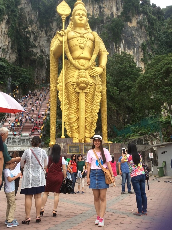 Bức tượng thần Hindu Murugan lớn nhất thế giới. Nguồn: Mai Uyên