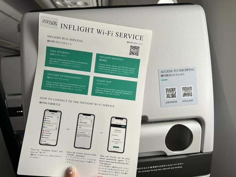 Hướng dẫn kết nối wifi tr&ecirc;n m&aacute;y bay