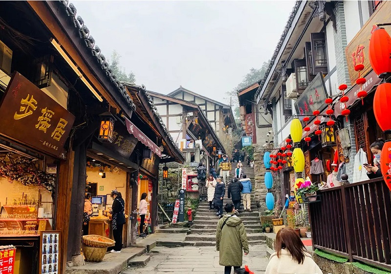 Phố cổ Từ Khí Khẩu là điểm đến thu hút du khách ở Trùng Khánh 