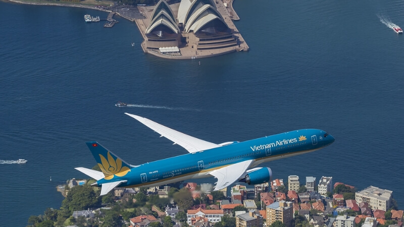 Di chuyển từ Việt Nam đi Úc bằng máy bay