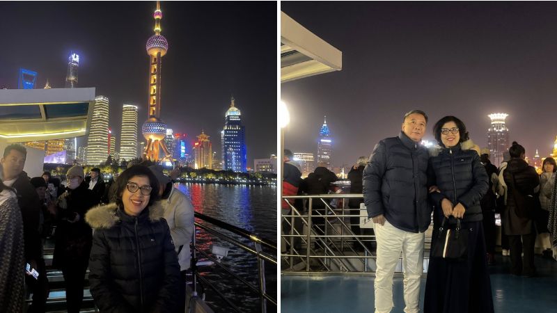 Du kh&aacute;ch trải nghiệm đi du thuyền ngắm cảnh về đ&ecirc;m