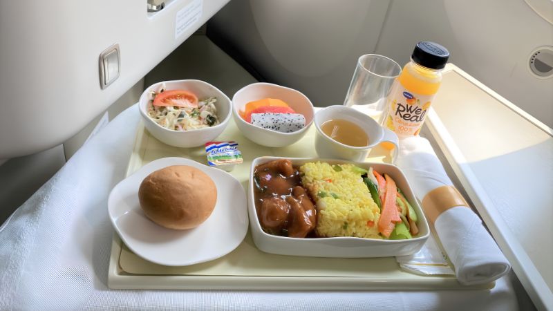 Suất ăn hạng Thương gia Vietnam Airlines