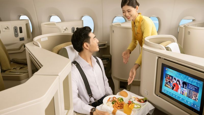 Kinh nghiệm đặt vé máy bay hạng Thương gia giá tốt