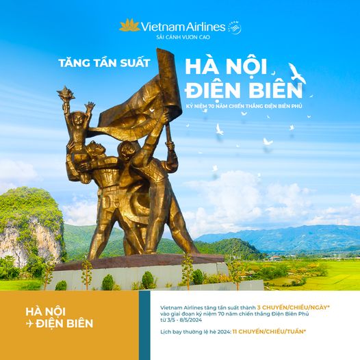Vietnam Airlines Nhân Đôi Chuyến Bay Tới "Xứ Sở Hoa Ban"