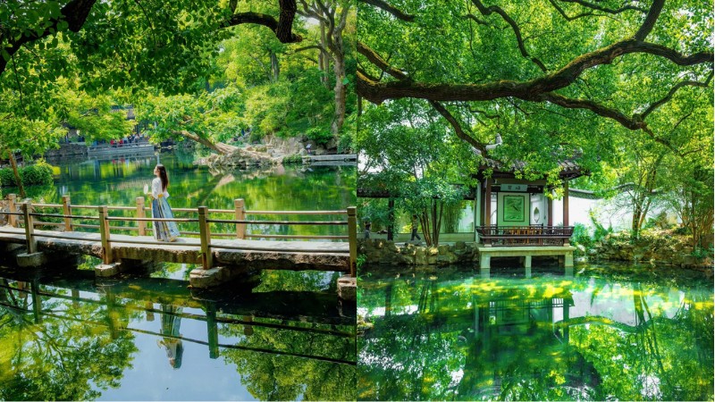 Vườn Tích Huệ mang dấu ấn hoa viên truyền thống vùng Giang Nam
