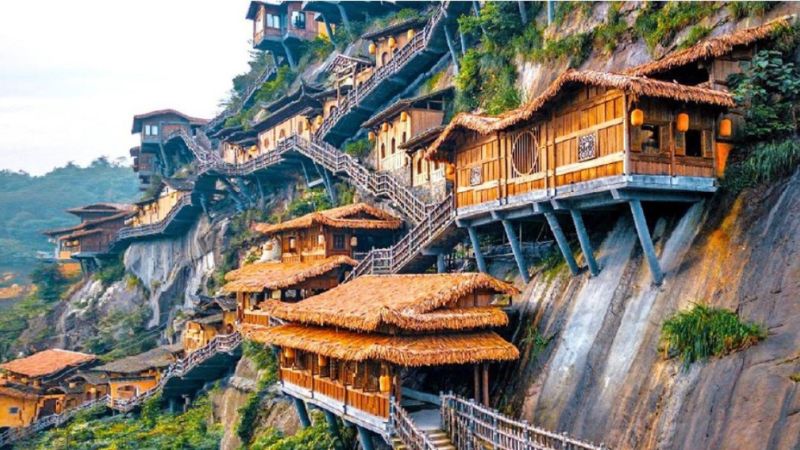 N&ecirc;n đi du lịch Vọng Ti&ecirc;n Cốc v&agrave;o m&ugrave;a xu&acirc;n v&agrave; m&ugrave;a thu