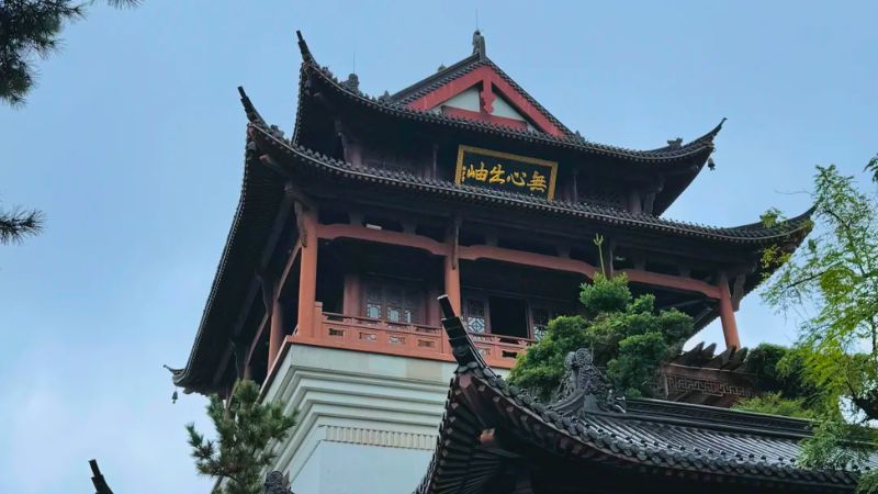 Lầu Triều Hạc Vọng Ti&ecirc;n Cốc