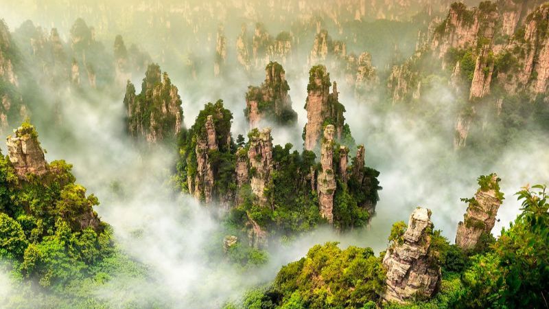 Vũ Lăng Nguy&ecirc;n l&agrave; Di sản Thi&ecirc;n Nhi&ecirc;n Thế Giới