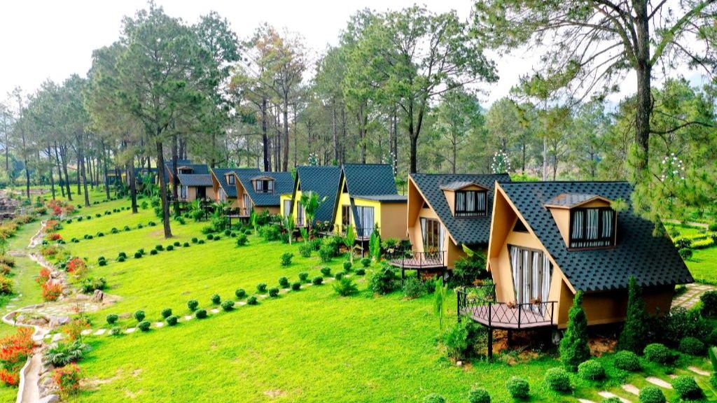 Resort được xây dựng gần gũi với thiên nhiên