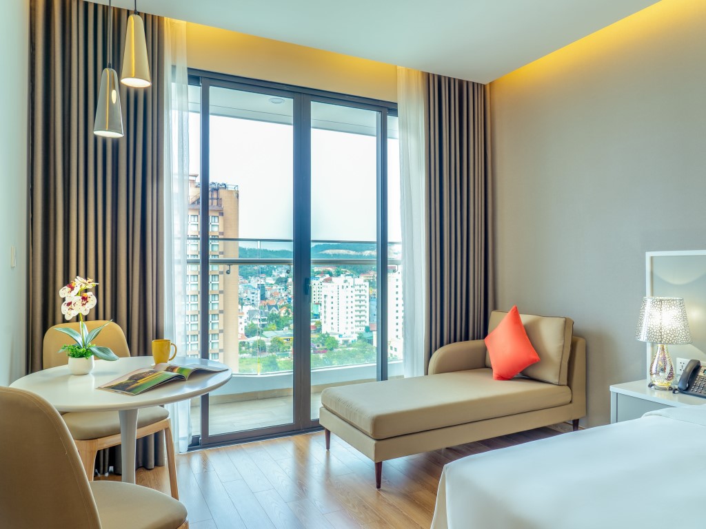 Phòng ngủ khách sạn Phát Linh Hạ Long