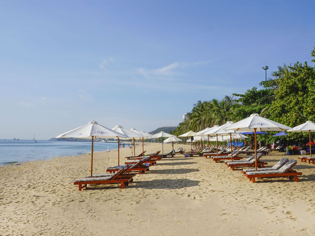 Bãi biển riêng tư tại Queen Ann Nha Trang