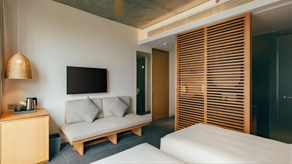 Không gian phòng ngủ tiện nghi