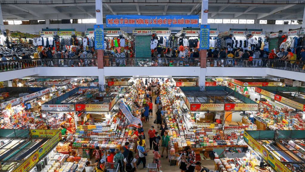 Mua sắm tại chợ Hàn Đà Nẵng