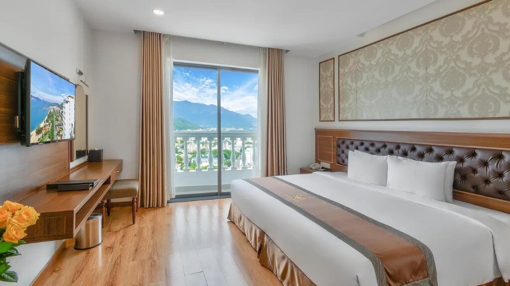 Thiết kế phòng nghỉ hiện đại ở Imperial Nha Trang