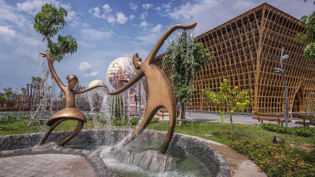 Công viên Urban Park với những tác phẩm nghệ thuật hiện đại