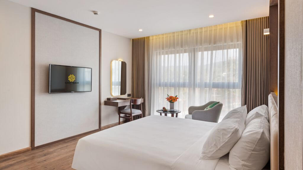 Không gian hiện đại tại khách sạn Sunset Beach