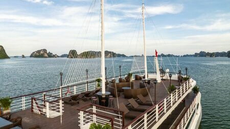 Tàu Diamond thăm vịnh 6 tiếng (bao gồm xe đưa đón)