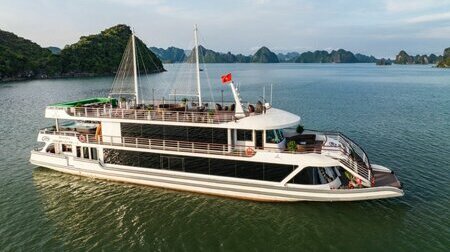 Tàu Diamond thăm vịnh 6 tiếng (không bao gồm xe đưa đón)