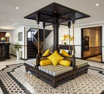 Khu vực lễ tân ở tầng 1