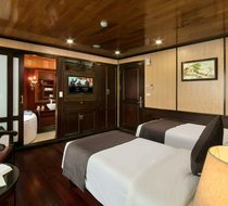 Phòng có màu sắc ấm cúng