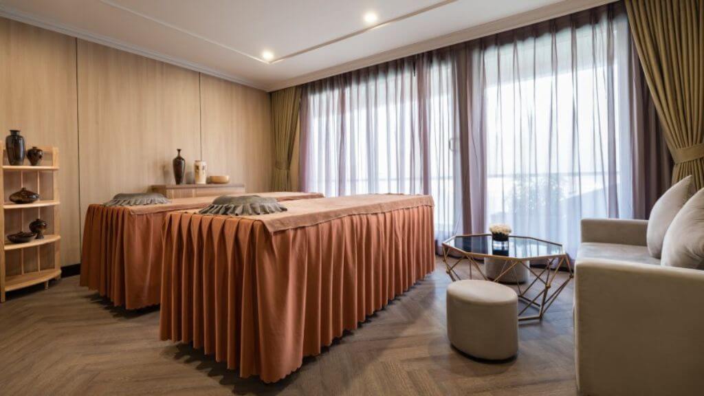 Phòng spa yên tĩnh, thư giãn