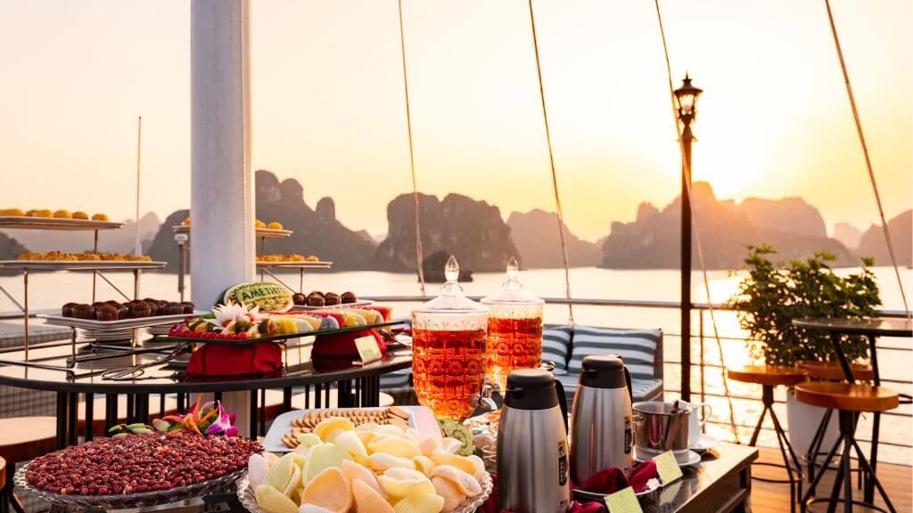 Tiệc trà chiều hấp dẫn