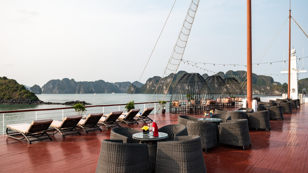 Tận hưởng không gian sundeck