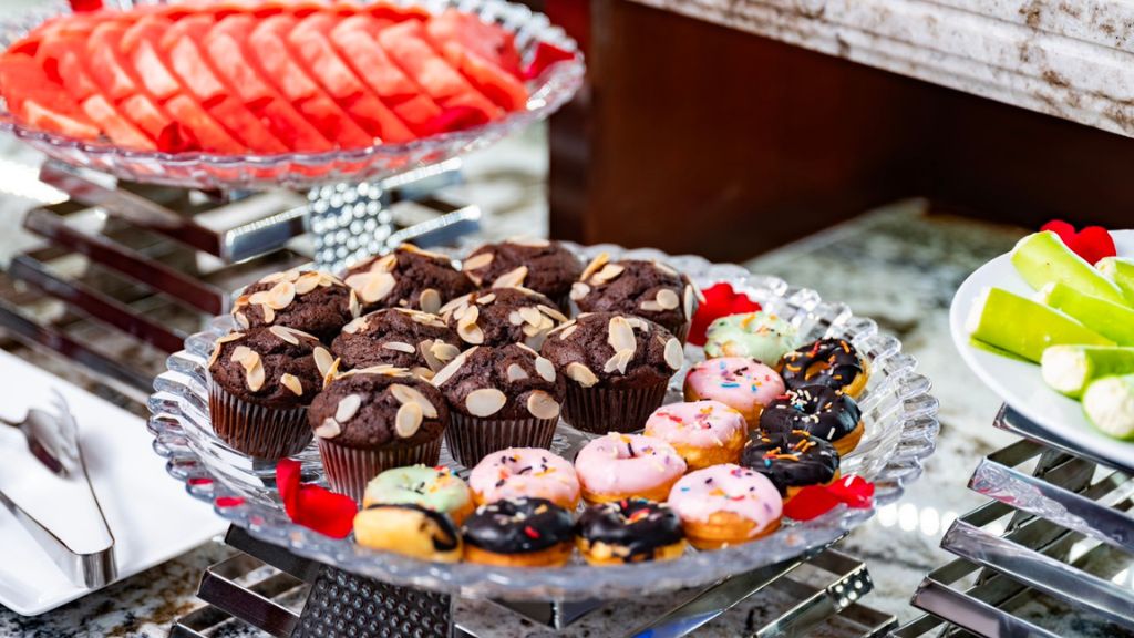 Buffet tráng miệng phong phú