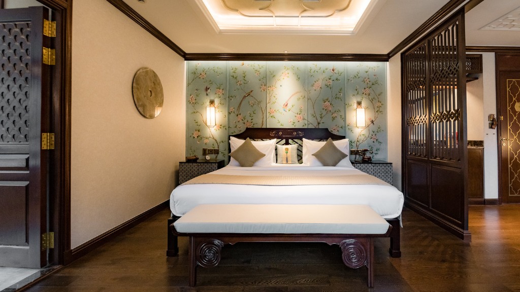 Không gian sang trọng ấm cúng hạng phòng Regent Suite