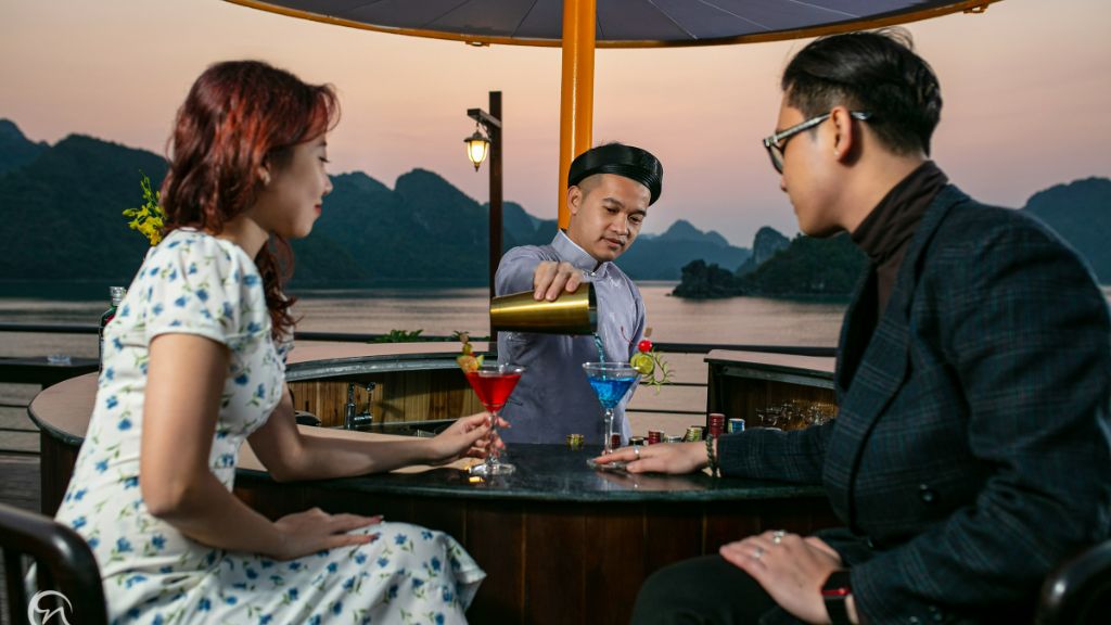 Quầy bar đa dạng thức uống