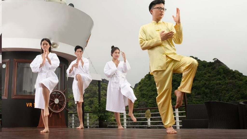 Trải nghiệm tập Taichi sáng sớm