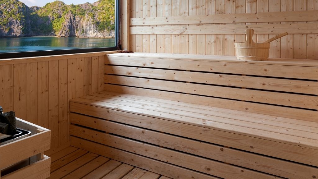 Phòng sauna của Stella Spa