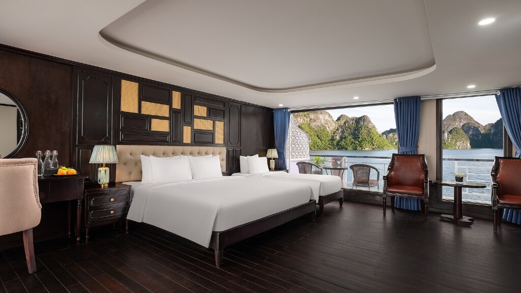 Không gian phòng Triple suite