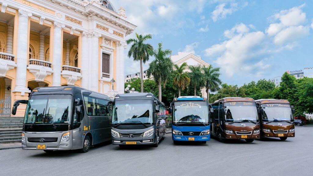 Xe trung chuyển nếu du khách có nhu cầu đặt