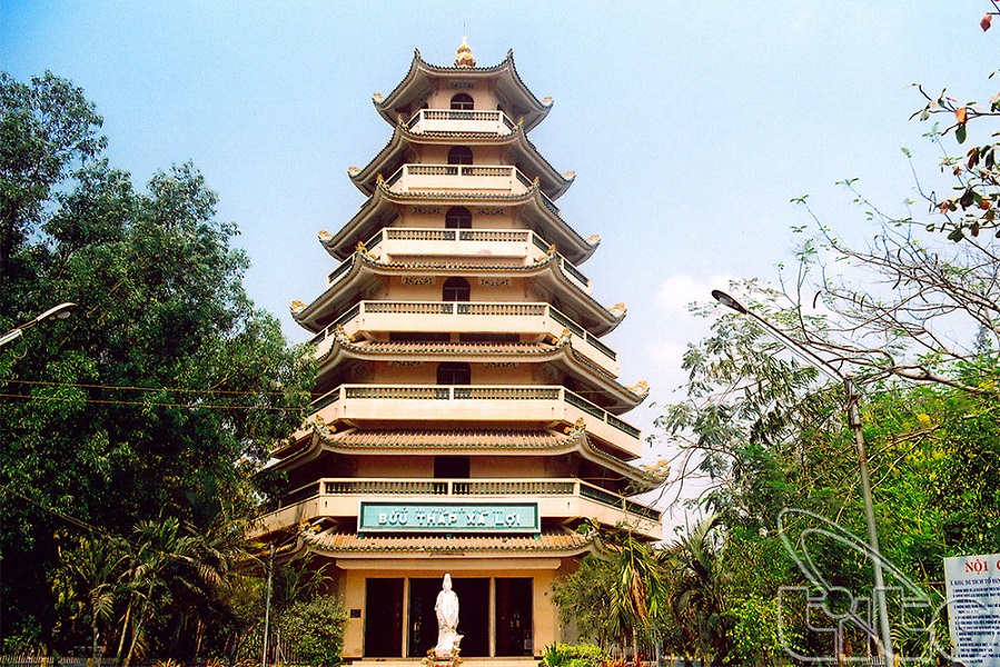 Tháp xá lợi - chùa Giác Lâm