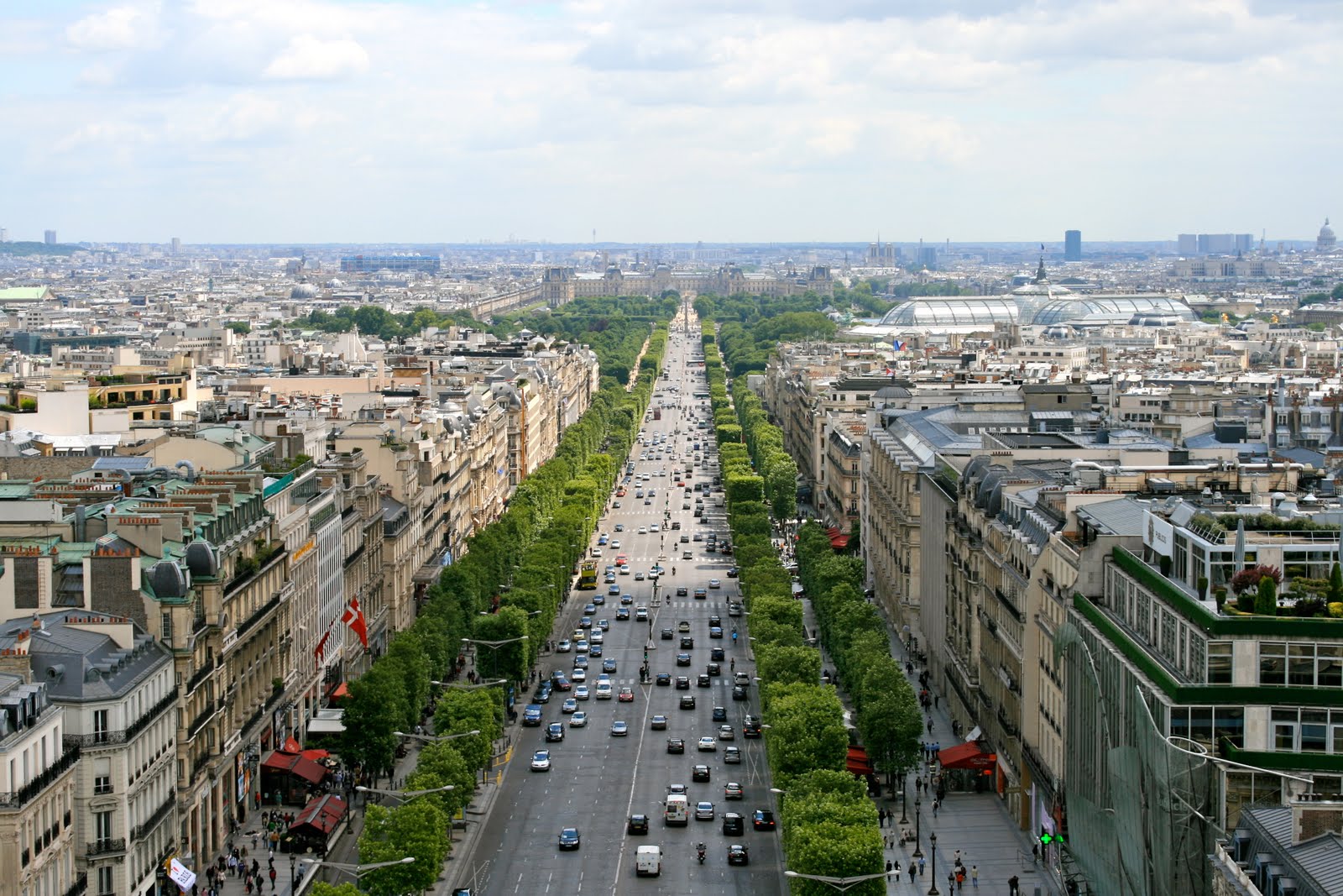 Kết quả hình ảnh cho đại lộ Champs Elysées