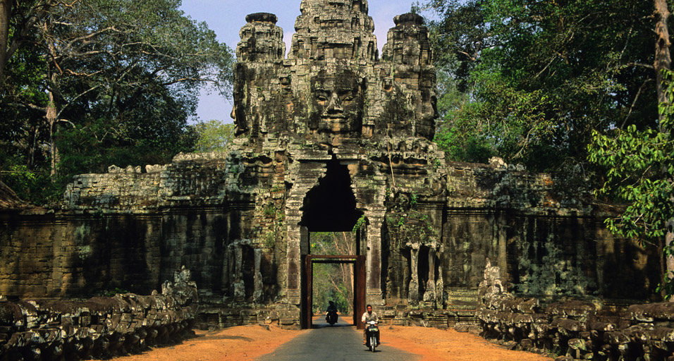 Angkor Thom là thủ đô của đế quốc Khmer xưa
