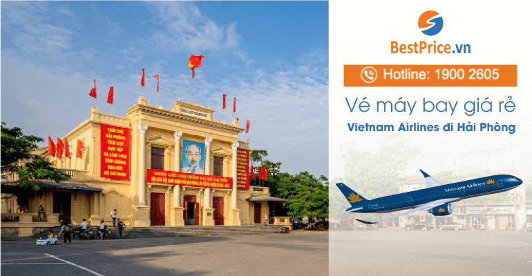 Vé máy bay đi Hải Phòng hãng Vietnam Airlines