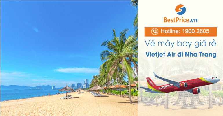 Vé máy bay hãng Vietjet Air đi Nha Trang