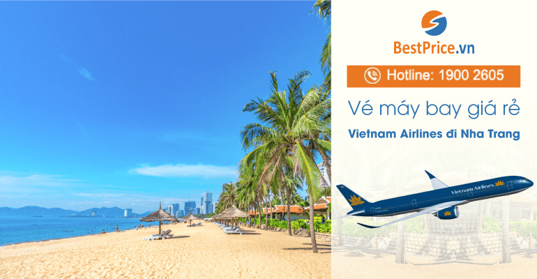 Vé máy bay hãng Vietnam Airlines đi Nha Trang