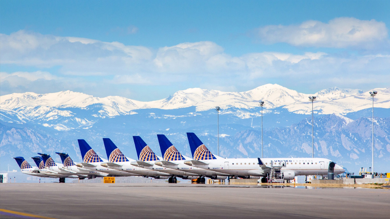 Sân đỗ tàu bay của sân bay quốc tế Denver