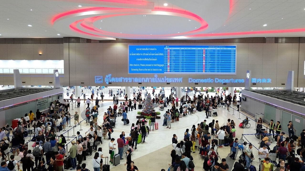 Vé máy bay từ Sài Gòn (TP. HCM) đến Sân bay quốc tế Don Mueang