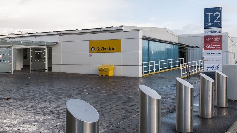 Nhà ga T2 - sân bay quốc tế Glasgow