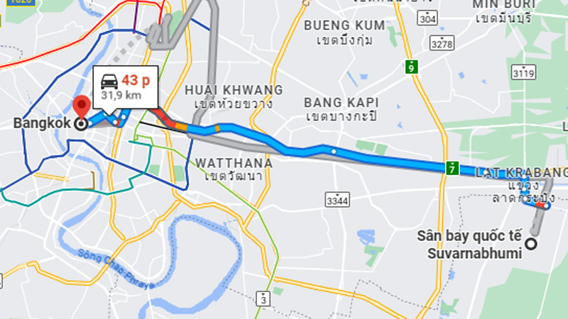 Sân Bay Quốc Tế Bangkok (Thái Lan) Ở Đâu, Di Chuyển Thế Nào? - Bestprice