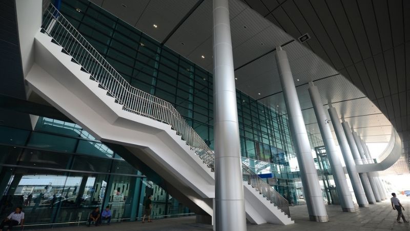 Nhà ga 2 tầng của sân bay Cát Bi (Hải Phòng)