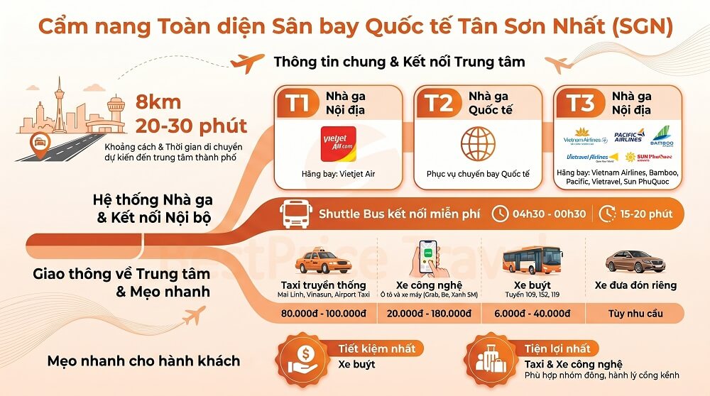 Th&ocirc;ng tin s&acirc;n bay T&acirc;n Sơn Nhất